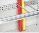 2 poutrelles de racks pour crosses et ballons 95 cm